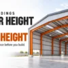 PEB clear height vs eave height