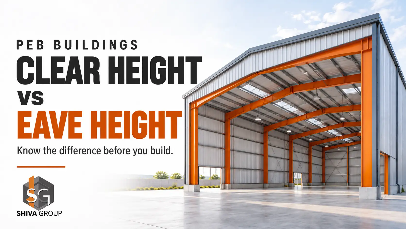PEB clear height vs eave height